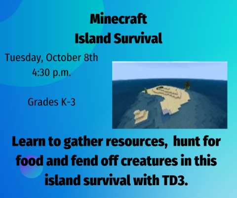 Play Minecraft and learn how to survive