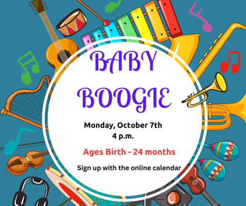 Bring your baby for this active musical program.