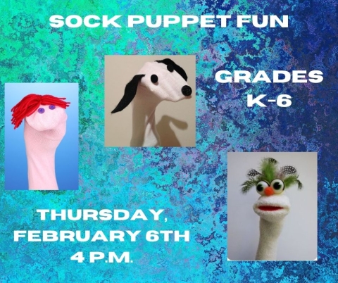 Let your imagination create this sock puppet