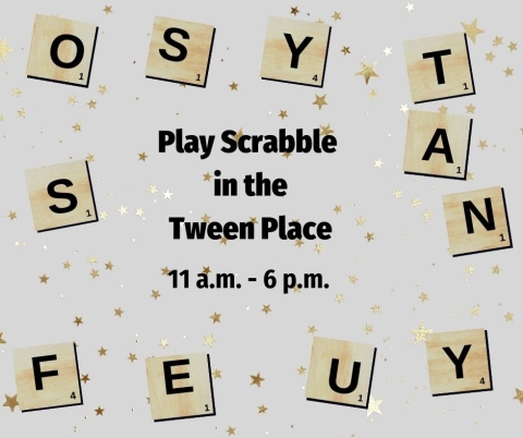 Challenge each other to a game of scrabble