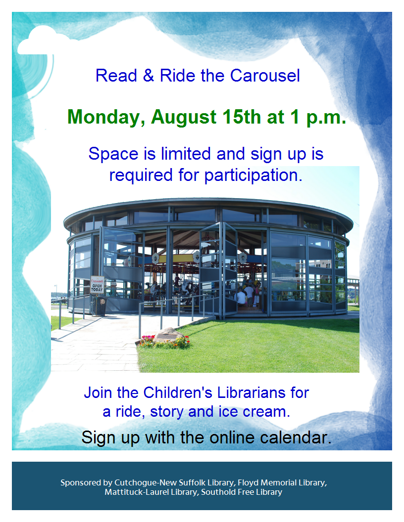 Join us for a ride, ice cream and stories.