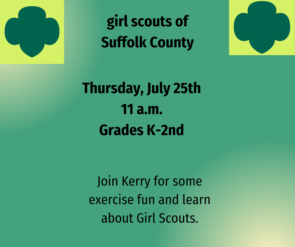 Learn about Girl Scouts while having some exercise fun
