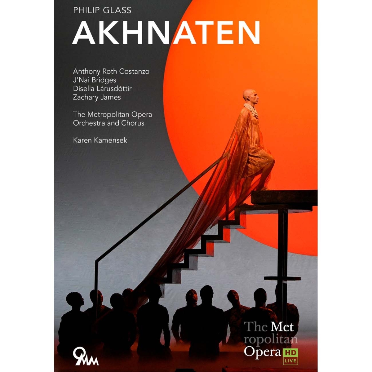 Akhnaten ascending stair