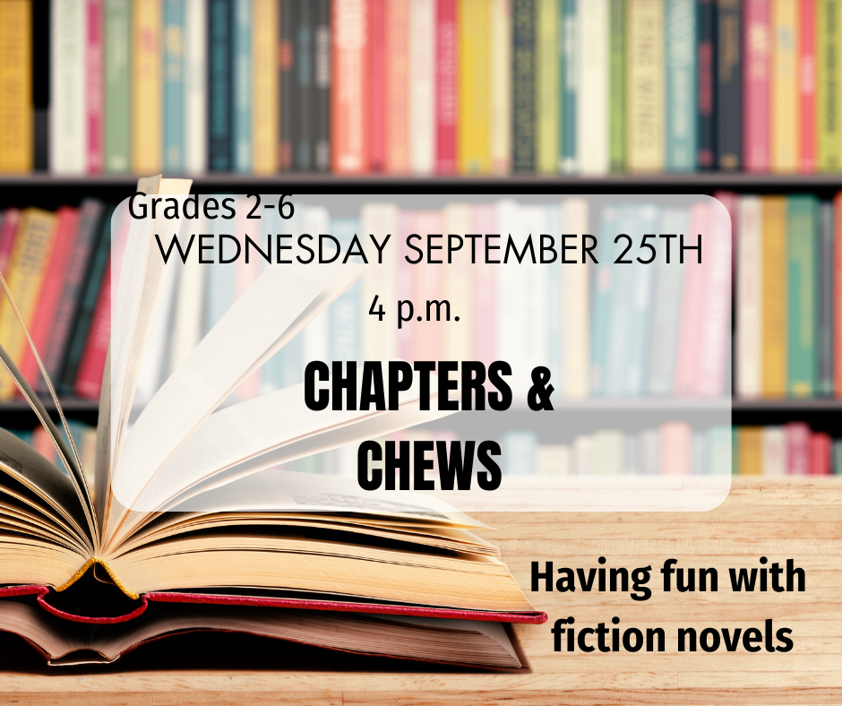 Hear a chapter from a few fiction books.  Maybe you will want to read one?