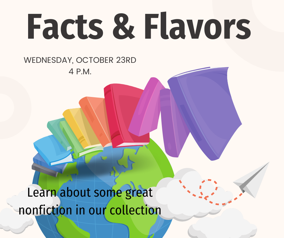 Learn about our nonfiction collection and enjoy a snack.