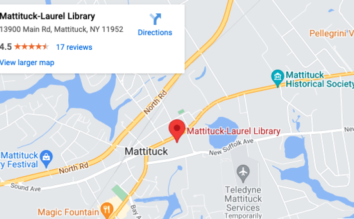 Google Map of Mattituck Laurel Library